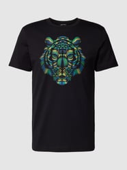 T-Shirt mit Motiv-Print von Antony Morato Schwarz - 39