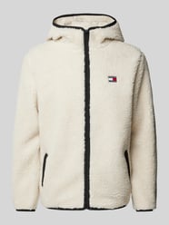 Sherpa Jacket mit Label-Patch von Tommy Jeans Beige - 10