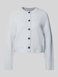 Strickjacke aus Alpaka Wolle mit Rollsaum von Marc O'Polo - 38
