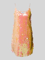 Minikleid mit Pailletten Modell 'Balista' von Moves Orange - 21