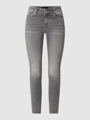 Skinny Fit Jeans mit Stretch-Anteil Modell 'Peach' von Vero Moda Grau - 13