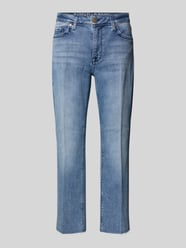 Slim Fit Jeans mit verkürztem Schnitt Modell 'Vic' von Raffaello Rossi - 4