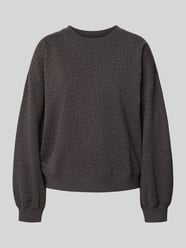 Sweatshirt mit gerippten Abschlüssen von Juvia - 2