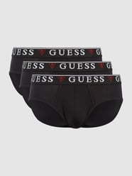 T-shirt, per twee verpakt  van Guess Grijs / zwart - 15