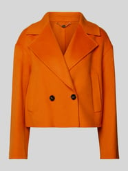 Jacke mit Reverskragen von Marc Cain Orange - 37