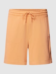 Sweatshorts mit Logo-Stitching Modell 'SEWALK' von BOSS Orange Orange - 39