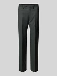 Slim Fit Anzugshose mit Viskose-Anteil und Bügelfalten von Christian Berg Men - 22