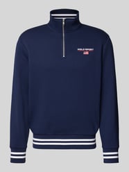 Sweatshirt mit Label-Stitching von Polo Sport Blau - 2