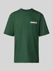 T-shirt met labelprint, model 'GORDONSVILLE' van Dickies - 6