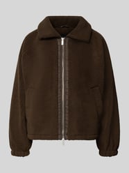 Teddyfell-Jacke mit Zweiwege-Reißverschluss Modell 'ENNA' von Pegador - 2