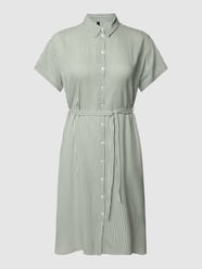 Sukienka midi PLUS SIZE ze zwierzęcym nadrukiem od Vero Moda Curve Zielony - 9