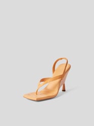 Sandaletten aus Leder von Gia Borghini Orange - 21