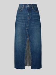 Mini-jeansrok in Used-look met Loopsplit van Polo Ralph Lauren - 9