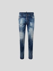Slim Fit Jeans mit Brand-Detail von Dsquared2 Blau / Türkis - 8