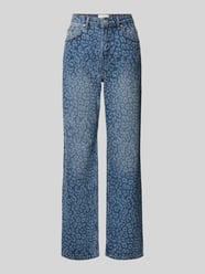 Straight Leg Jeans im 5-Pocket-Design Modell 'Simona' von Neo Noir Blau - 2