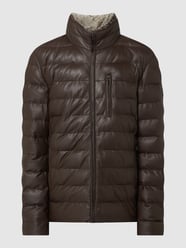 Lederjacke aus Lammnappa Modell 'Nando' von Milestone Braun - 38