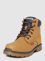 Veterboots met labeldetails, model 'NEW FOREST' van Levi's® Bruin - 20