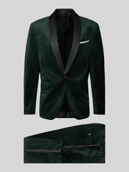 Slim Fit Anzug aus Samt von Lindbergh - 33