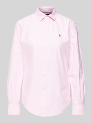 Overhemdjurk met logostitching van Polo Ralph Lauren Roze - 11