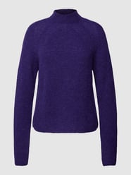 Strickpullover mit Stehkragen Modell 'IONYA' von Drykorn Lila - 14