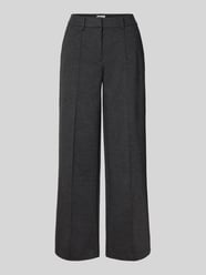 Wide Leg Stoffhose mit fixierten Bügelfalten Modell 'KATE' von ICHI - 30