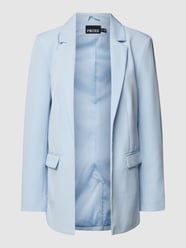 Blazer mit Pattentaschen Modell 'BOSSY' von Pieces Blau - 24