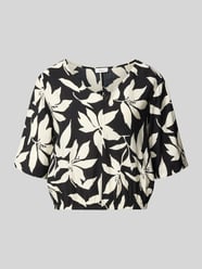 Koszulka bluzkowa o kroju relaxed fit z mieszanka wiskozy od s.Oliver RED LABEL - 6