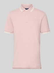 Slim Fit Poloshirt mit Logo-Stitching Modell 'Dunda' von G-Star RAW Pink - 9