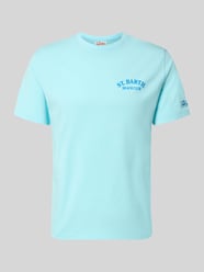 T-shirt z nadrukami logo model 'PORTLAND' od MC2 Saint Barth - 14