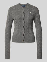 Gebreid jack van een mix van linnen en kasjmier met kabelpatroon van Polo Ralph Lauren - 41