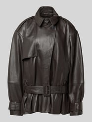 Oversized Jacke aus echtem Lammleder von ROTATE - 2