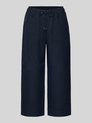 Wide Leg Leinenhose mit verkürztem Schnitt Modell 'PIA' von TONI - 14