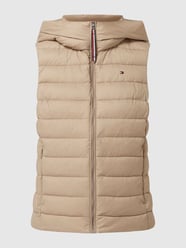 Steppweste mit Kapuze von Tommy Hilfiger Beige - 36