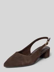 Slingbacks van echt suède van Tamaris - 27