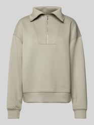 Sweatshirt mit Troyer-Kragen Modell 'GUESA' von Mango - 14