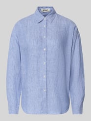Relaxed Fit Leinenbluse mit Streifenmuster Modell 'DARIA' von ECOALF - 6