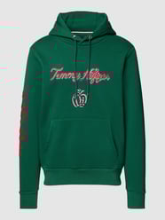 Hoodie mit Label-Stitching von Tommy Hilfiger Grün - 14
