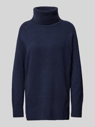 Wollpullover mit Rollkragen Modell 'HERRINGBONE' von Gant Blau - 13