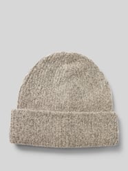 Beanie mit Umschlag in Melange Modell 'PYRON' von Pieces Beige - 10