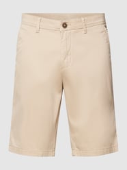 Korte broek met steekzakken opzij, model 'BOWIE' van Jack & Jones Wit - 44