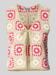 Kamizelka szydełkowa w stylu granny square od REVIEW - 2