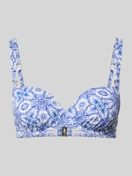 Góra bikini w stylu allover model 'MURI BEACH' od JOOP! COLLECTION - 42