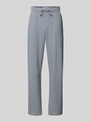 Straight fit sweatpants met elastische band van Jake*s Studio Men - 43