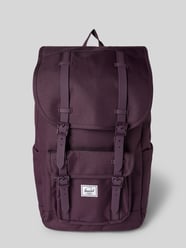 Rucksack mit Label-Detail Modell 'Little America™' von Herschel Lila - 3