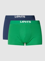 Trunks im 2er-Pack Modell 'SOLID BASIC' von Levi's® Grün - 29