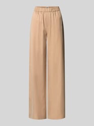Wide Fit Stoffhose mit elastischem Bund Modell 'Consider' von DRYKORN Orange - 4