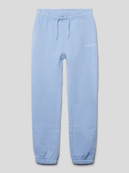 Sweatpants mit Label-Details von Only Schwarz - 9