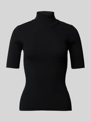 Strickshirt mit Stehkragen Modell 'ALCE' von MaxMara Leisure Schwarz - 2