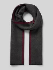 Schal aus reiner Viskose von Christian Berg Men Bordeaux - 26