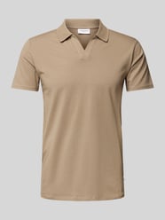 Poloshirt aus Baumwoll-Mix von Lindbergh Beige - 22